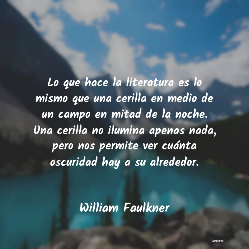 frases de William Faulkner