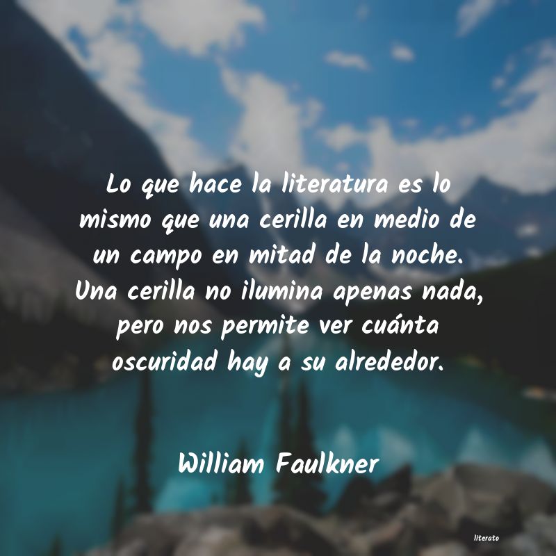 Frases de William Faulkner