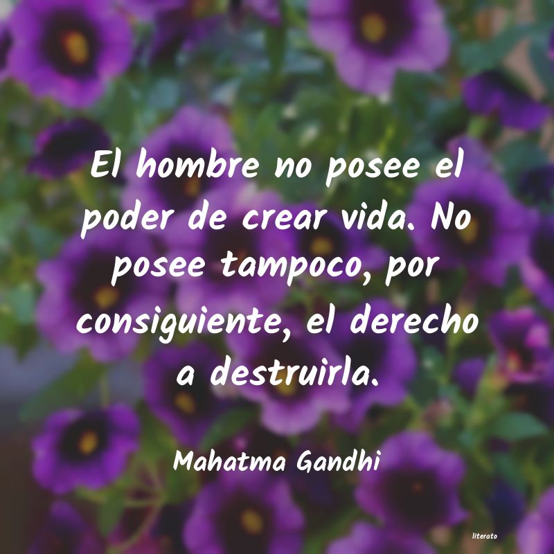 Frases de Mahatma Gandhi