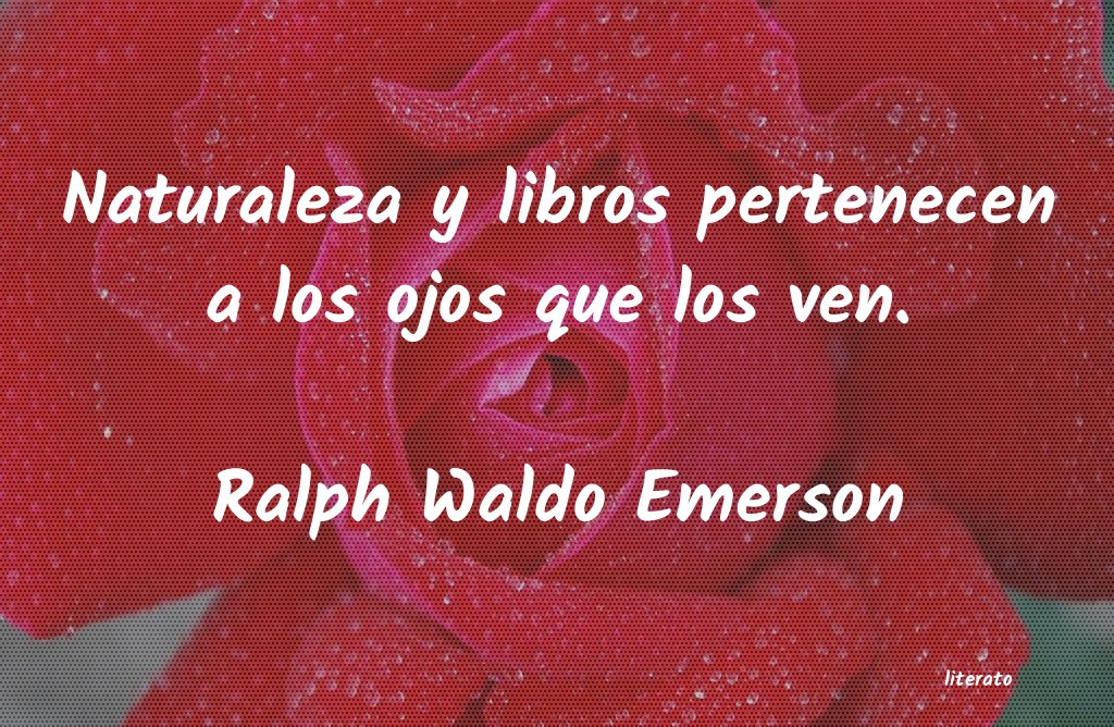 Frases de Ralph Waldo Emerson