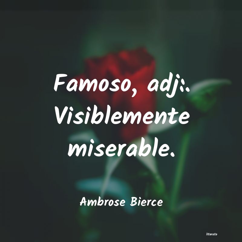 Frases de Ambrose Bierce