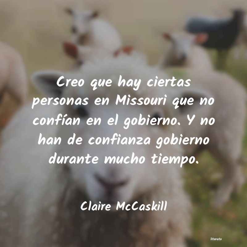 frases de Claire McCaskill