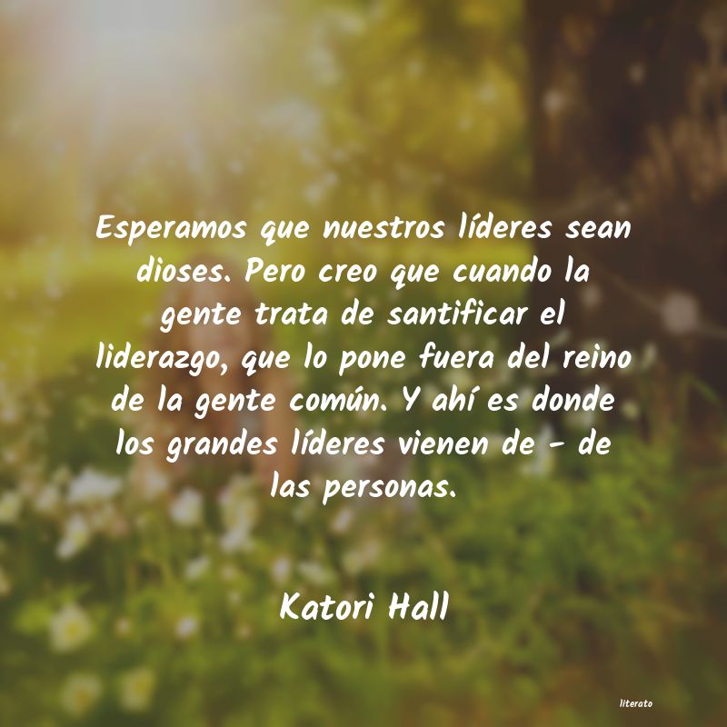 frases de Katori Hall