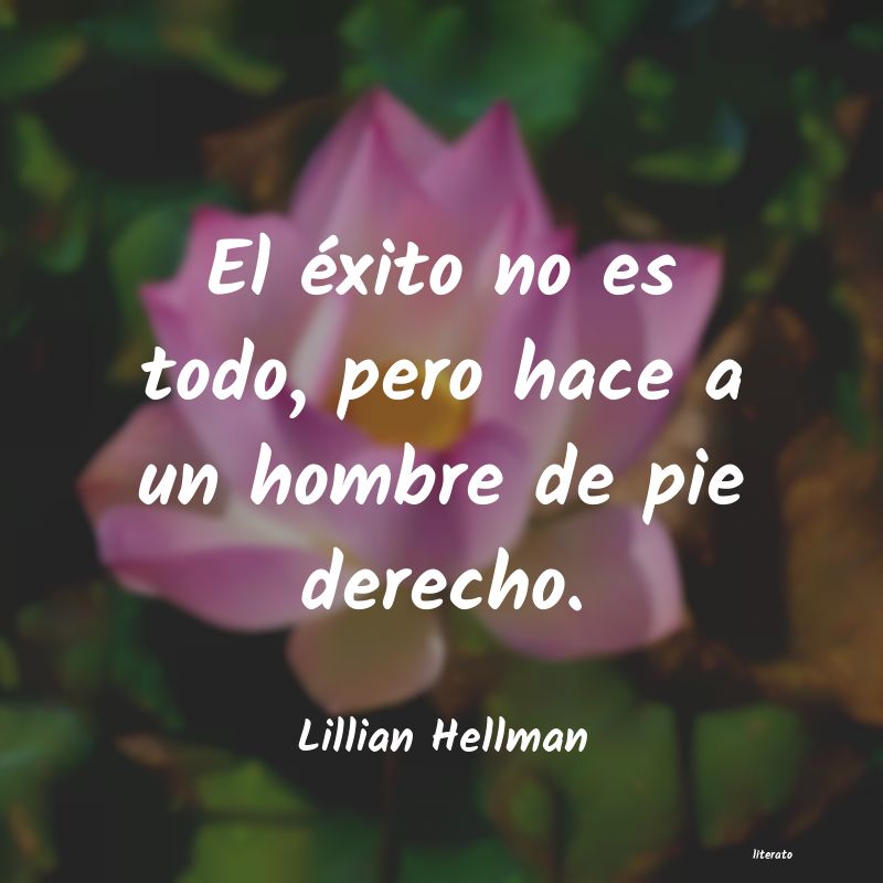 frases de Lillian Hellman