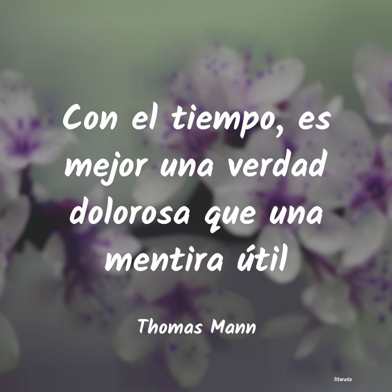 Frases de Thomas Mann