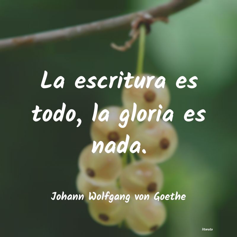 Frases de Johann Wolfgang von Goethe