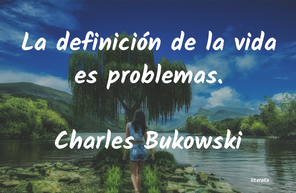frases de Charles Bukowski