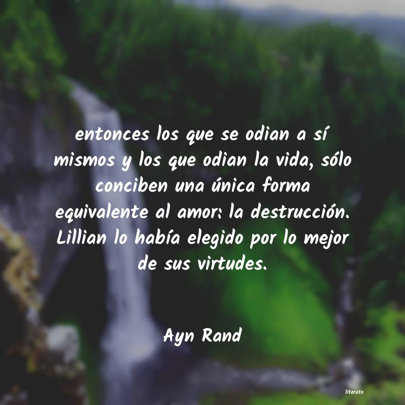 frases de Ayn Rand