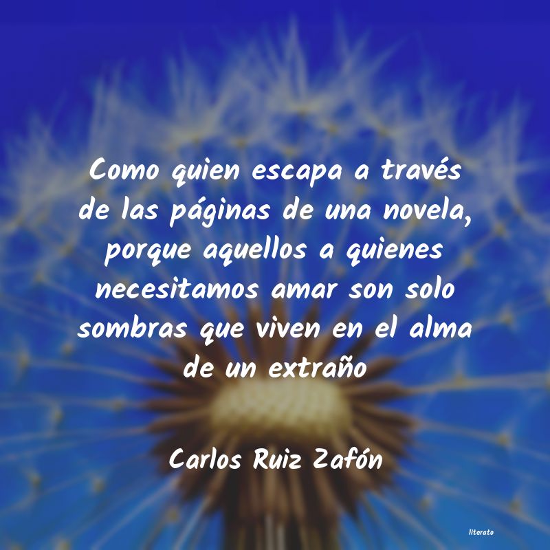 Frases de Carlos Ruiz Zafón