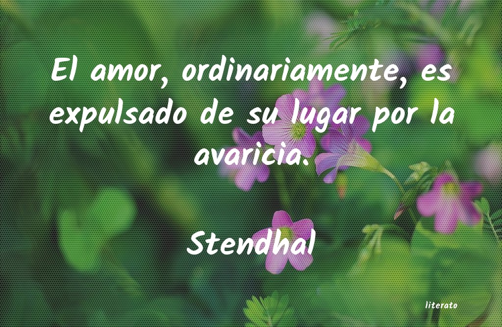 Frases de Stendhal