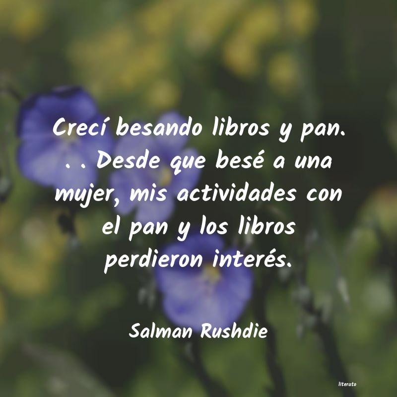 Frases de Salman Rushdie