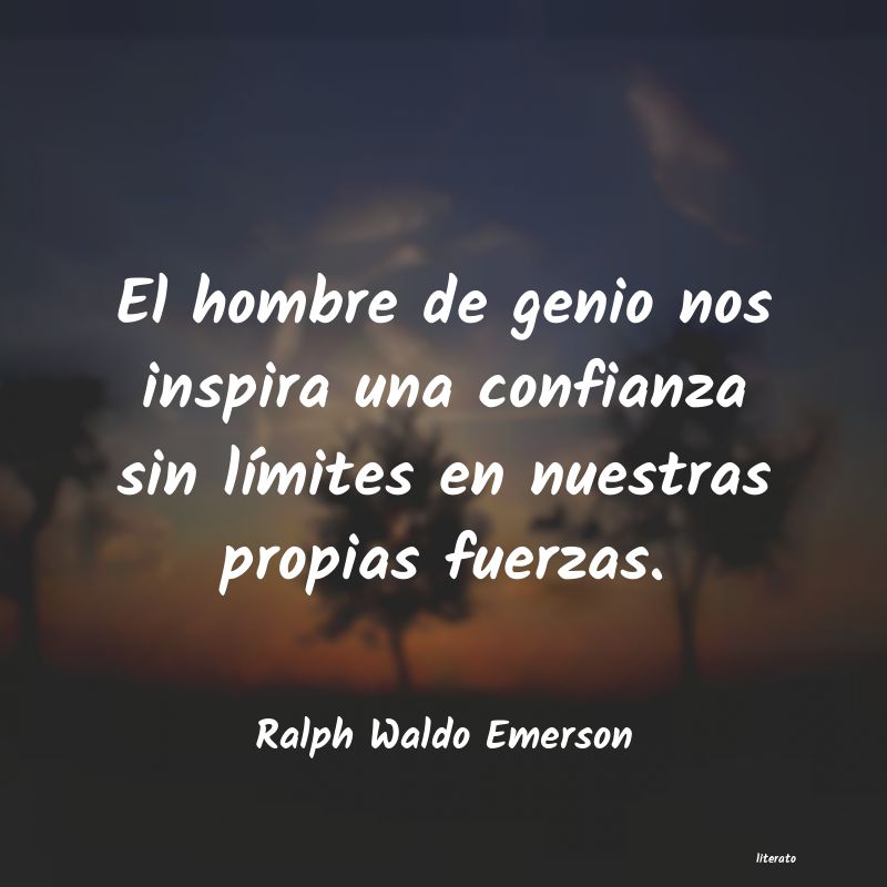 Frases de Ralph Waldo Emerson