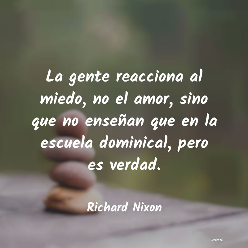 frases de Richard Nixon