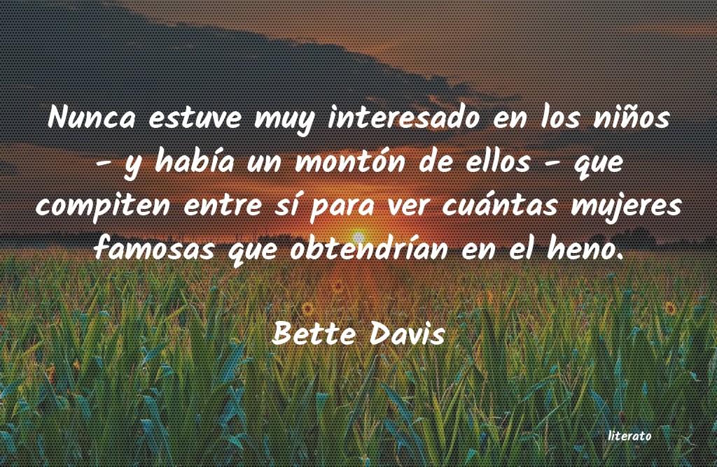 Frases de Bette Davis