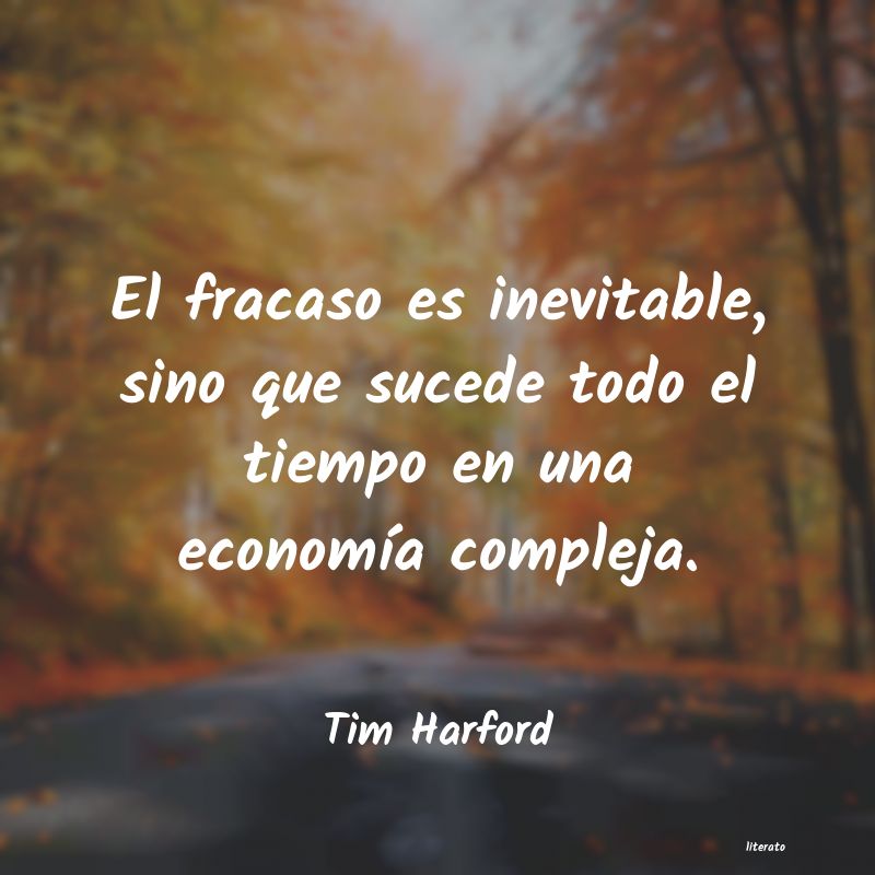 Frases de Tim Harford