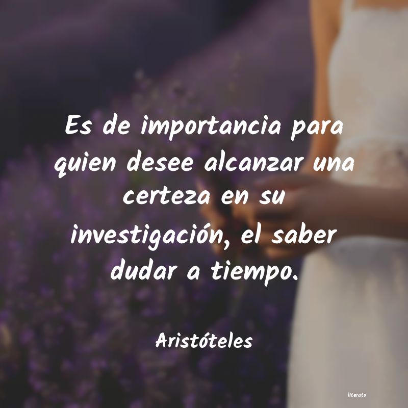 frases de Aristóteles