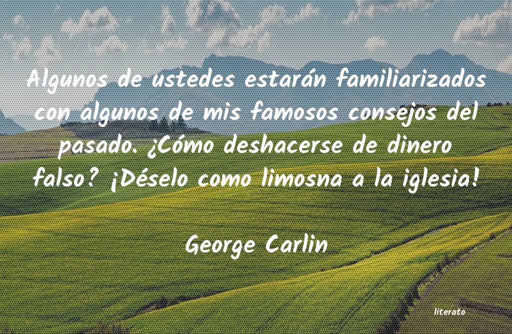 frases de George Carlin