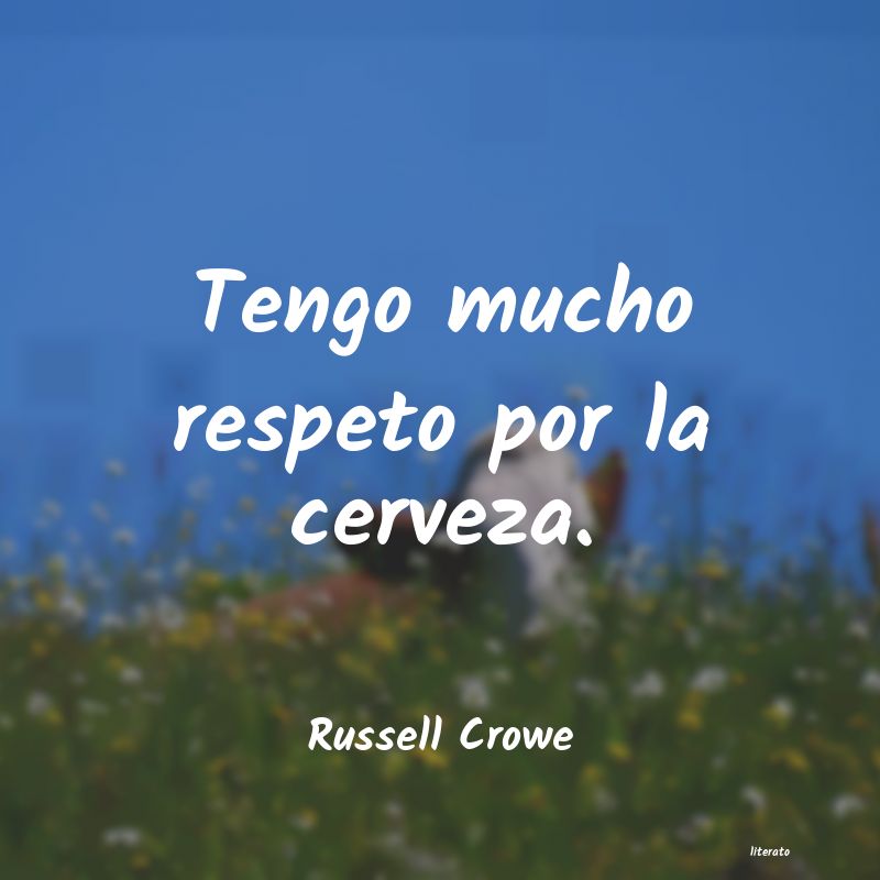 Frases de Russell Crowe