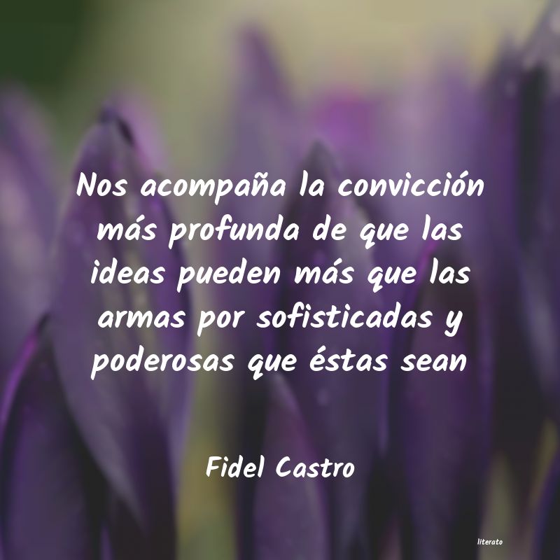 Frases de Fidel Castro