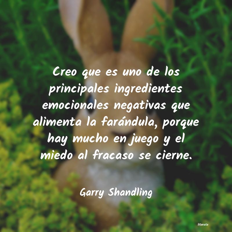 frases de Garry Shandling