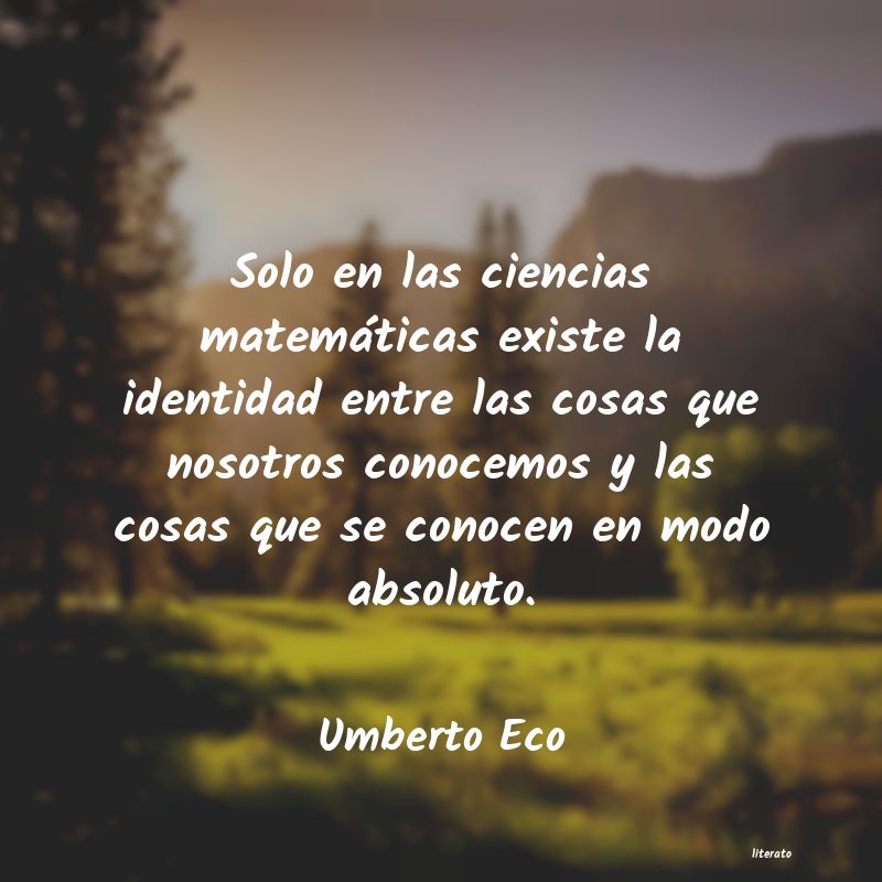 Frases de Umberto Eco