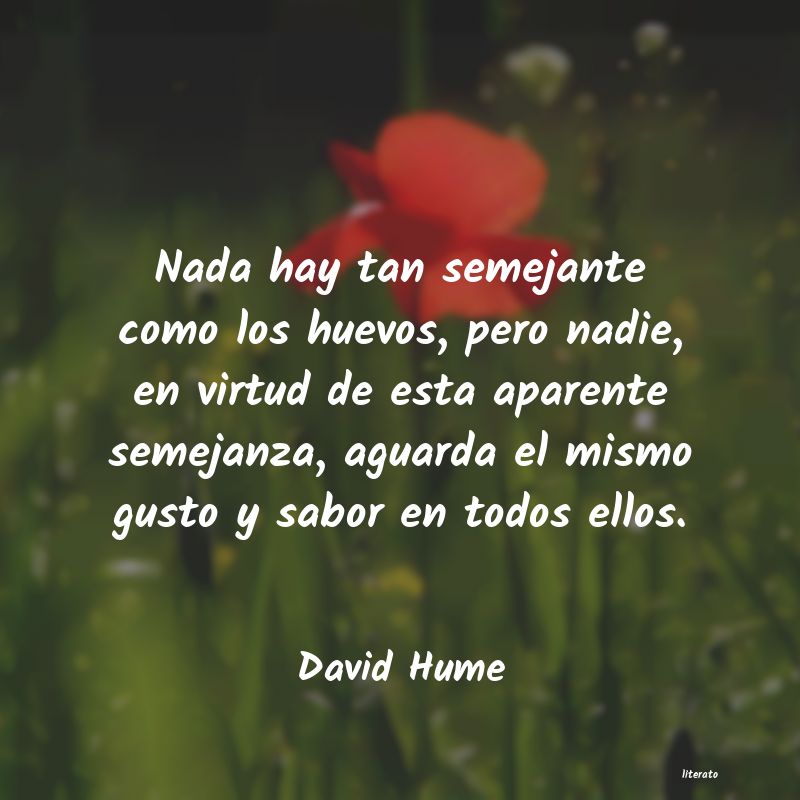 frases de David Hume