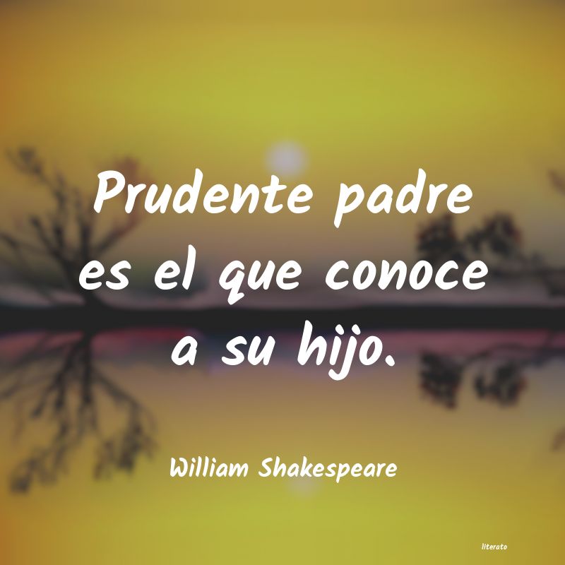 Frases de William Shakespeare