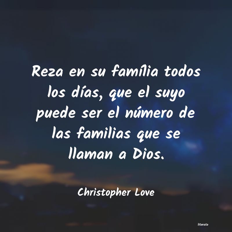Frases de Christopher Love