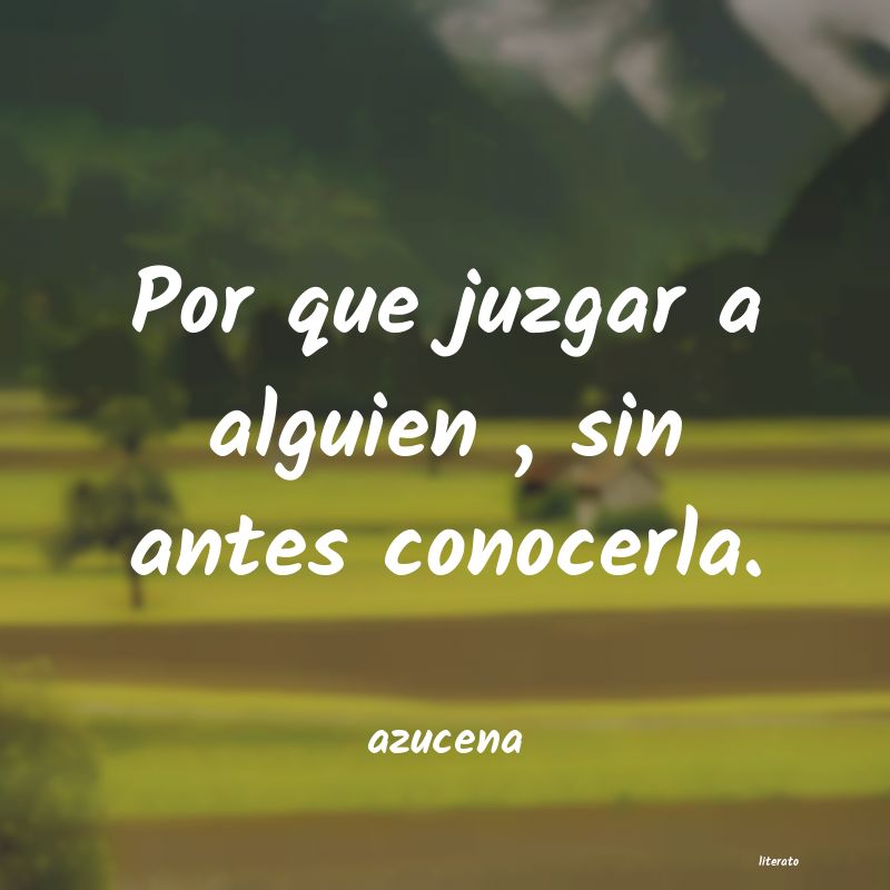 frases de azucena