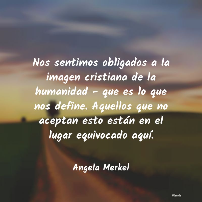 frases de Angela Merkel