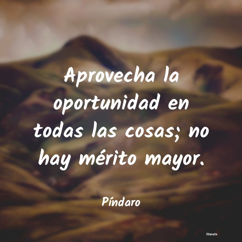 Frases de Píndaro