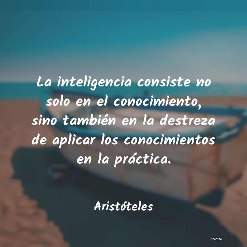 Frases de Aristóteles