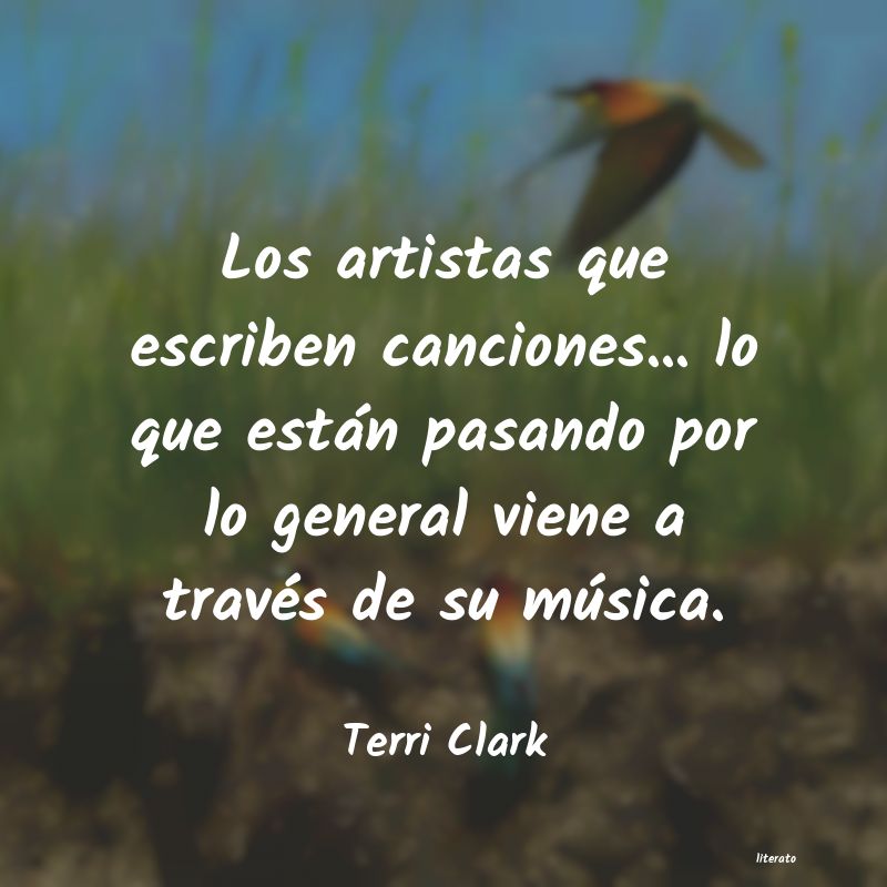 Frases de Terri Clark