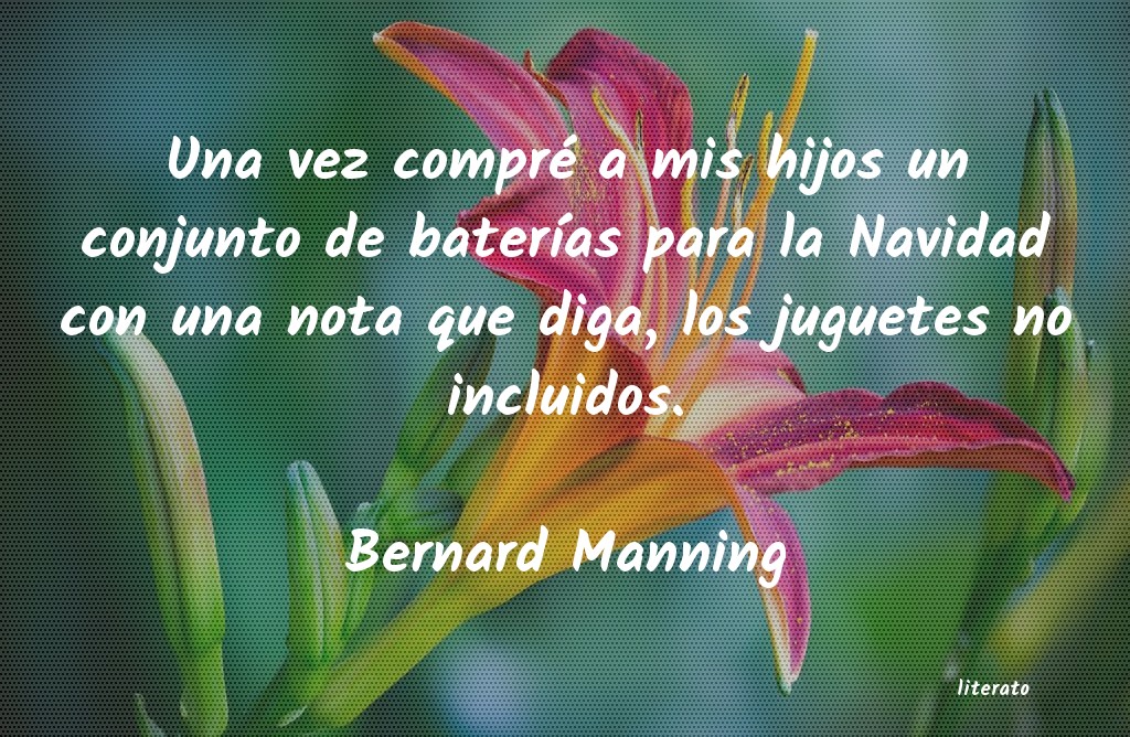 Frases de Bernard Manning