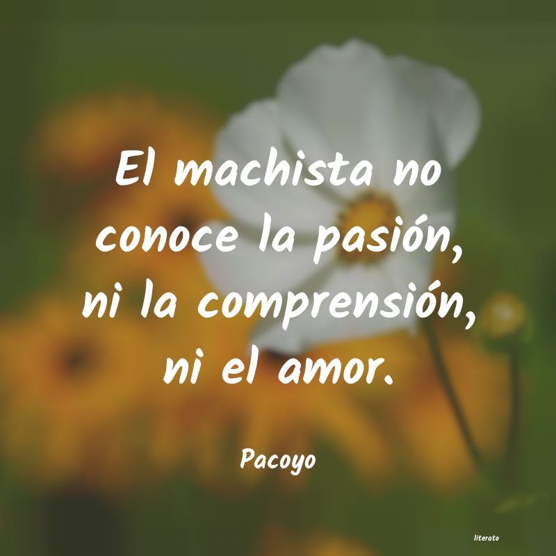 frases de Pacoyo