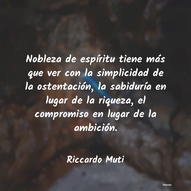 Frases de Riccardo Muti