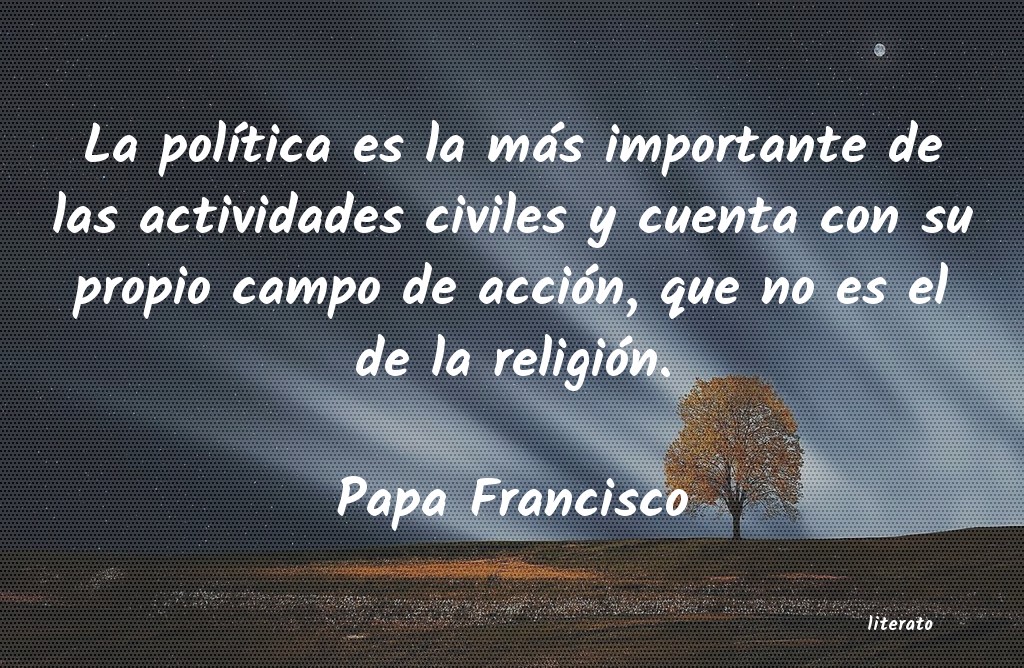 frases de Papa Francisco