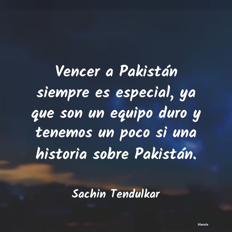 frases de Sachin Tendulkar