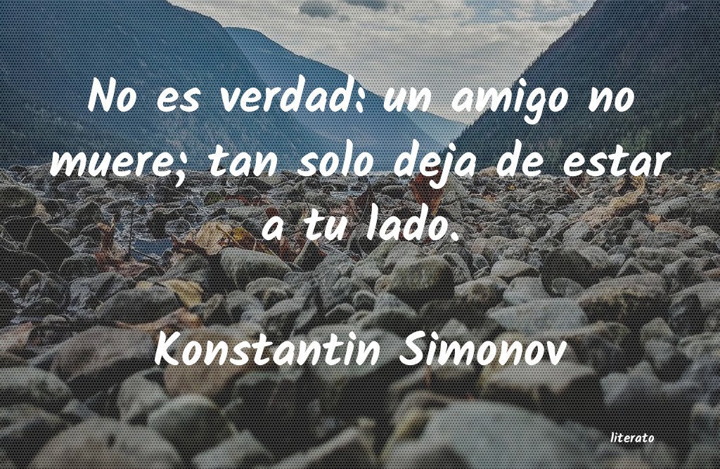 Frases de Konstantin Simonov