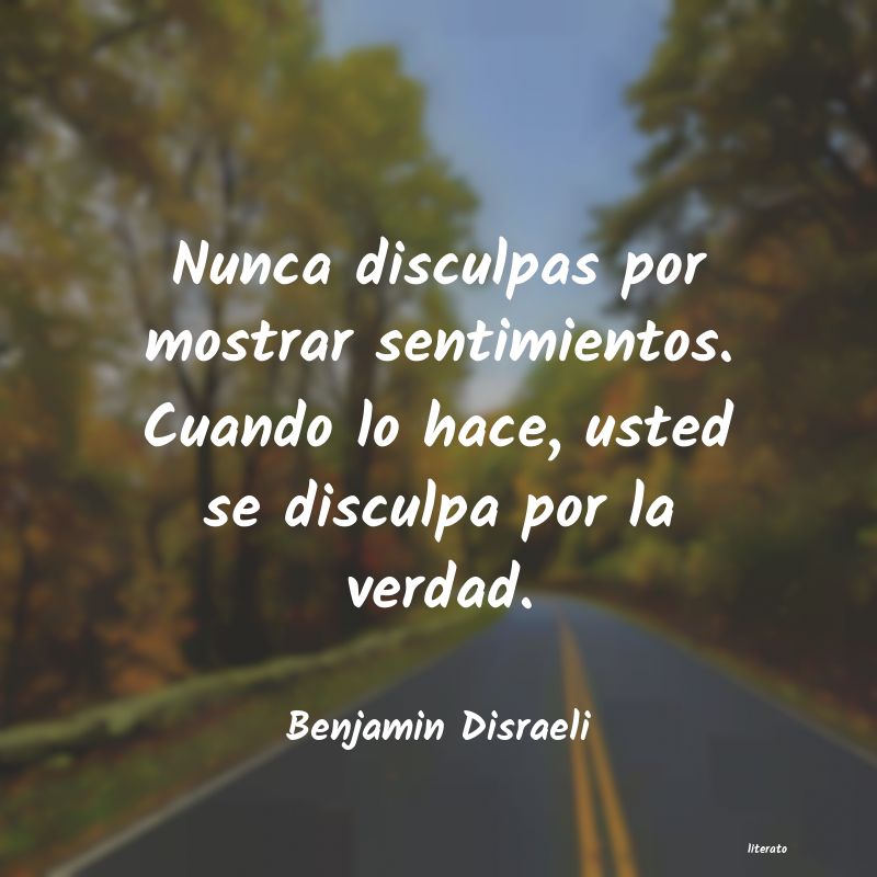 frases de Benjamin Disraeli