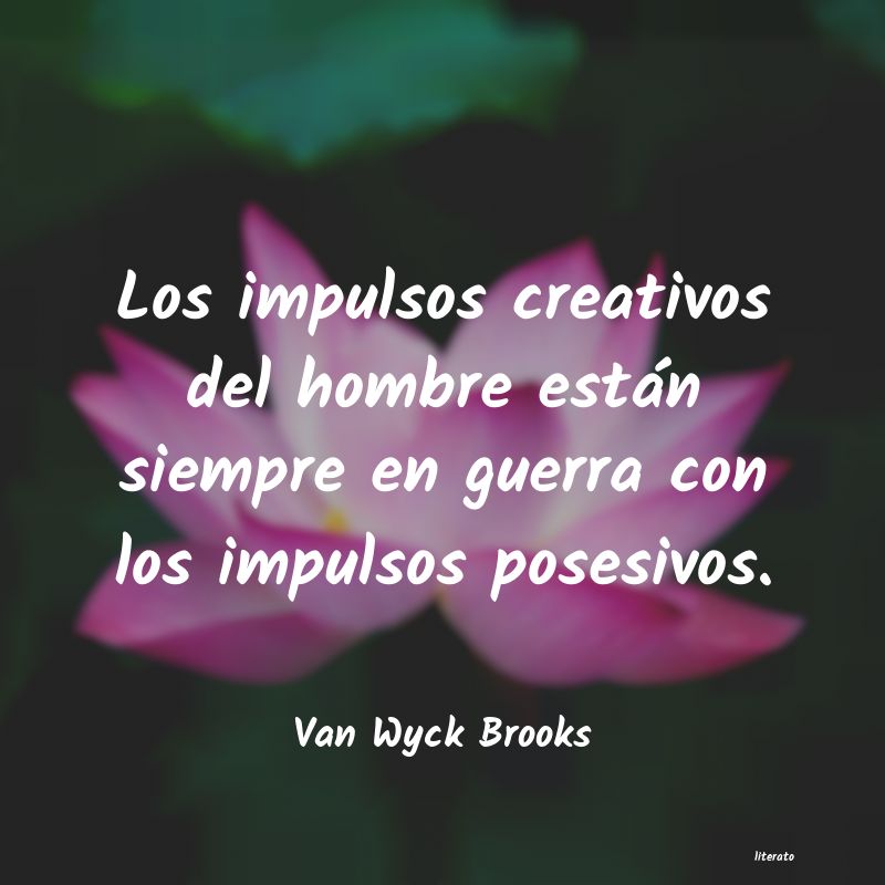 frases de Van Wyck Brooks