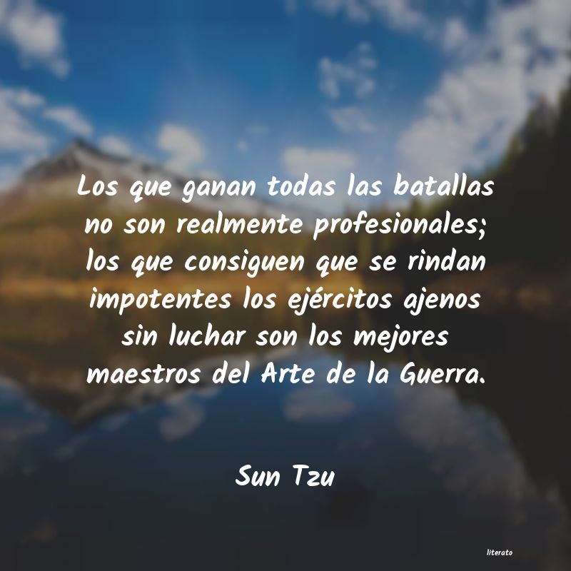 Frases de Sun Tzu