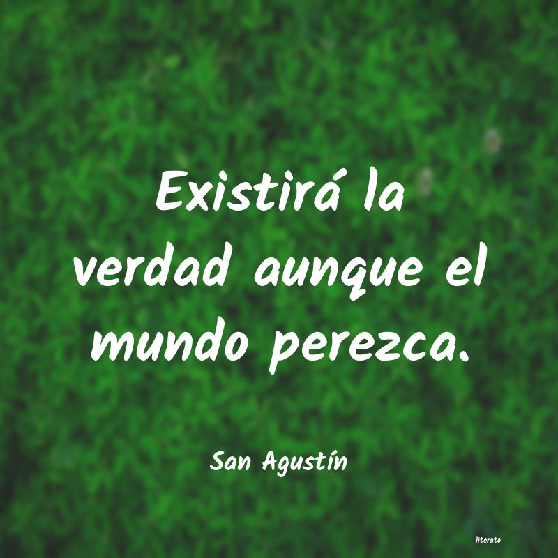 Frases de San Agustín