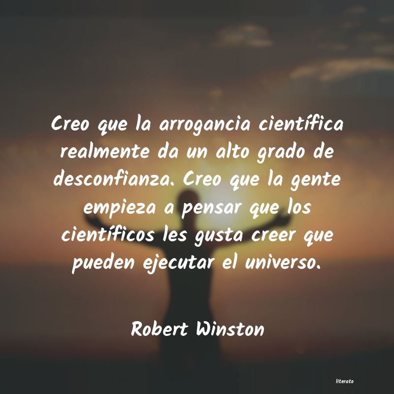 Frases de Robert Winston