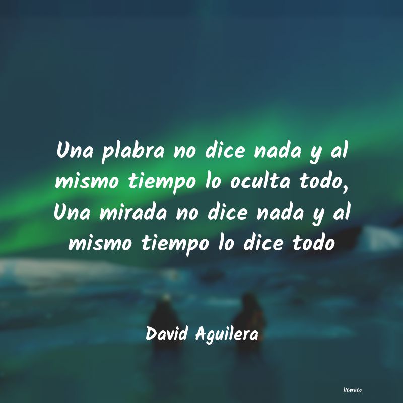 frases de David Aguilera
