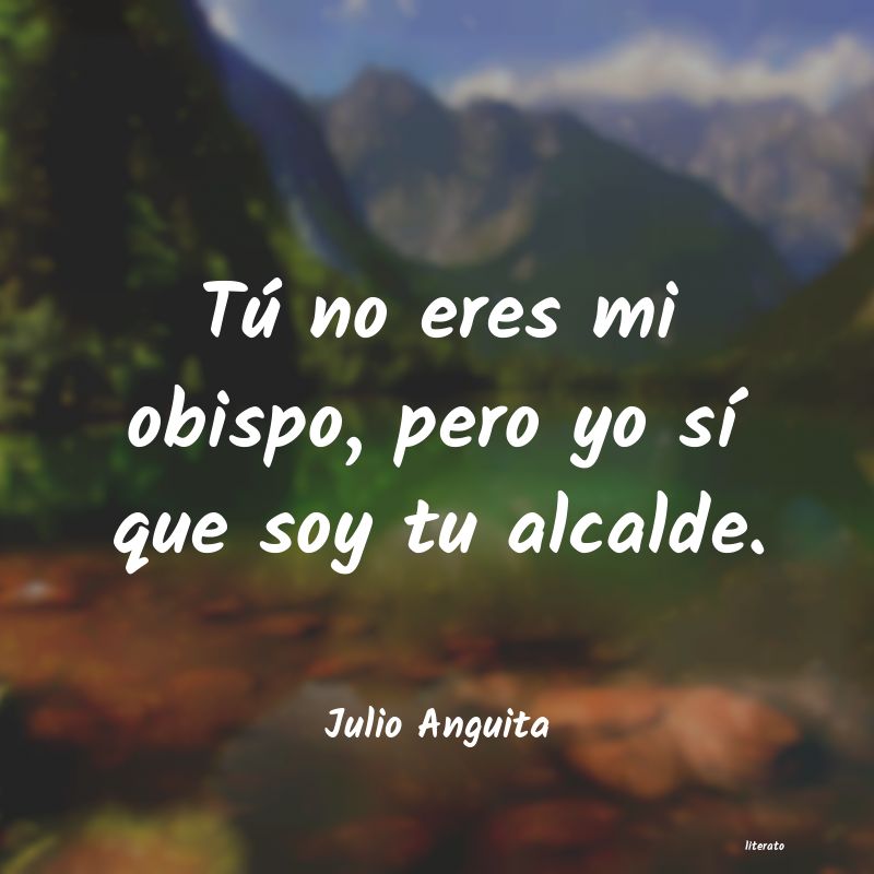 frases de Julio Anguita