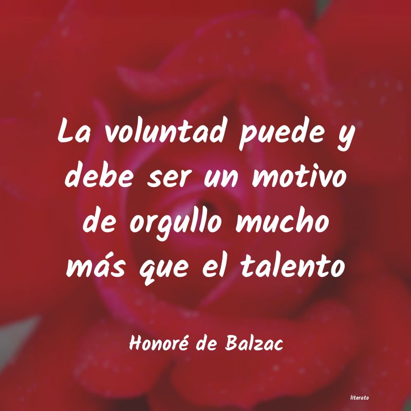 Frases de Honoré de Balzac