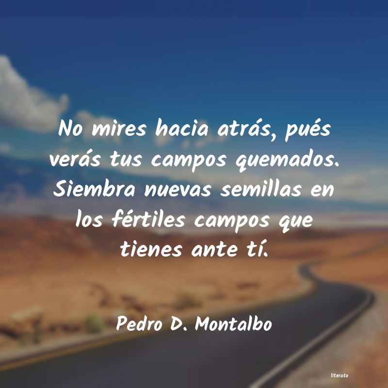frases de Pedro D. Montalbo