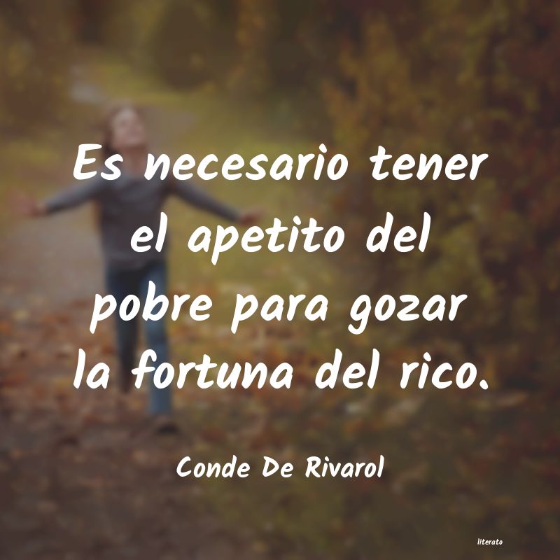 frases de Conde De Rivarol