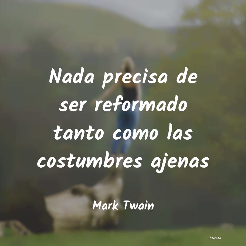 frases de Mark Twain